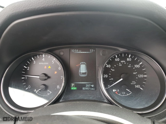 2017 Nissan Rogue SV with VIN 5N1AT2MV7HC765080, listed as a Copart auction lot 49484095 with 80,901 mi miles and Salvage Title. Bid and sale history available at carsss.com. Image 9.