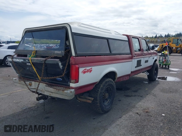 1993 Ford F-350 with VIN 2FTJW36GXPCA51694, listed as a IAAI auction lot 41997240 with Not Provided miles and . Bid and sale history available at DreamBid. Image 4.