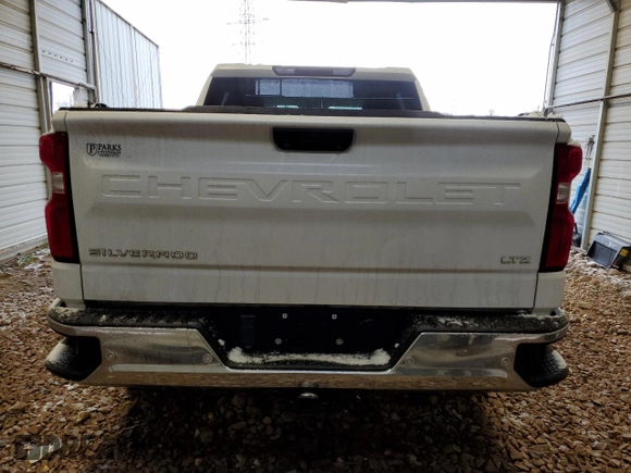 2023 Chevrolet Silverado 1500 LTZ with VIN 2GCUDGED2P1108287, listed as a Copart auction lot 46066515 with 58,722 mi miles and Salvage Title. Bid and sale history available at carsss.com. Image 6.
