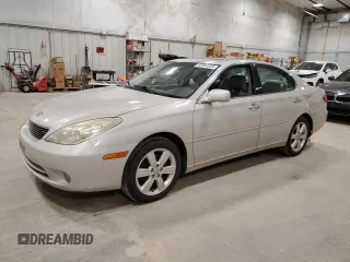 2005 Lexus ES 330 with VIN JTHBA30G855107861, listed as a Copart auction lot 52203585 with 159,620 mi miles and Non Repairable. Bid and sale history available at carsss.com. Image 1.