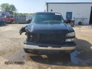 2006 Chevrolet Silverado 1500 Work Truck with VIN 3GCEC14X46G233569, listed as a Copart auction lot 53571885 with 186,342 mi miles and Salvage Title. Bid and sale history available at carsss.com. Image 5.