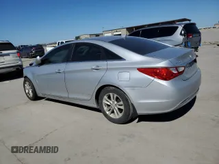2013 Hyundai Sonata GLS with VIN 5NPEB4AC6DH569671, listed as a Copart auction lot 47434375 with 97,353 mi miles and Salvage Title. Bid and sale history available at carsss.com. Image 2.