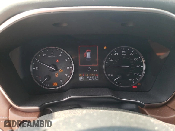 2023 Subaru Outback Touring XT with VIN 4S4BTGPDXP3160148, listed as a Copart auction lot 62663635 with 38,022 mi miles and Salvage title. Bid and sale history available at DreamBid. Image 9.