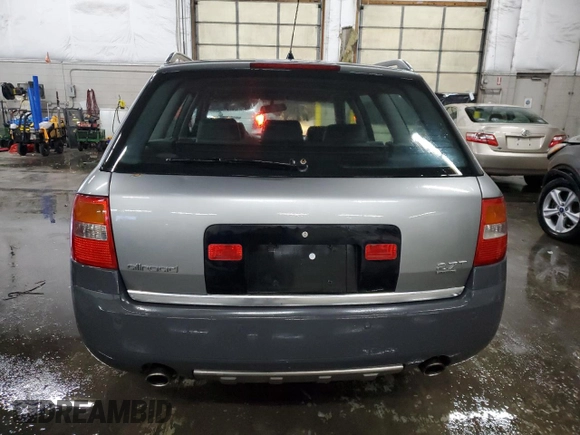 2002 Audi allroad A6 V8 z VIN WA1YD64B12N118967, wystawiony jako Copart lot #45758475 z przebiegiem 124 381 mil mil oraz Szkoda całkowita • Salvage title. Historia ofert i sprzedaży dostępna na DreamBid. Obrazek 6.