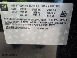 2017 Cadillac XTS Luxury with VIN 2G61M5S38H9165134, listed as a Copart auction lot 87735945 with 118,643 mi miles and Non Repairable. Bid and sale history available at carsss.com. Image 12.