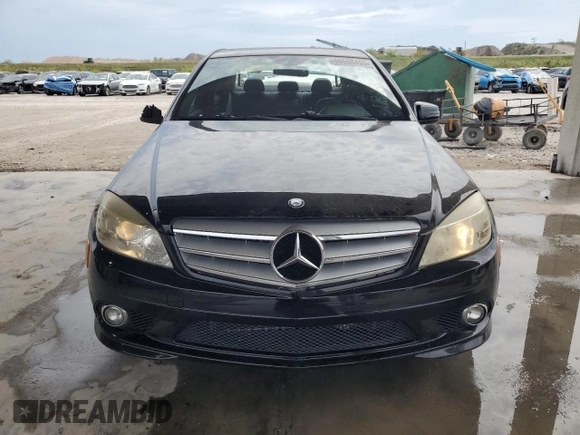 2010 Mercedes-Benz C 300 Sport with VIN WDDGF5EBXAF414136, listed as a Copart auction lot 50568495 with 157,542 mi miles and Salvage Title. Bid and sale history available at DreamBid. Image 5.