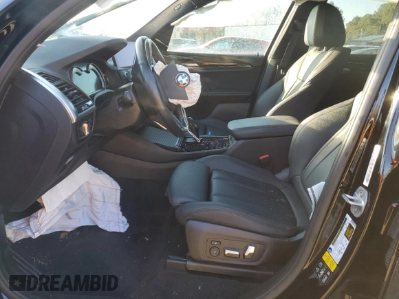 2019 BMW X3 xDrive30i with VIN 5UXTR9C54KLP89901, listed as a Copart auction lot 42340375 with 0 mi miles and Salvage Title. Bid and sale history available at carsss.com. Image 7.
