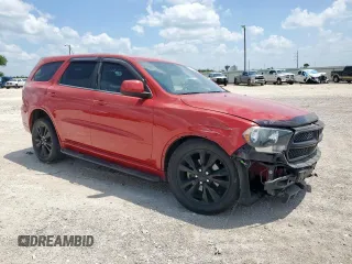 2013 Dodge Durango SXT with VIN 1C4RDHAG8DC694849, listed as a Copart auction lot 61415165 with 92,536 mi miles and Salvage title. Bid and sale history available at DreamBid. Image 4.