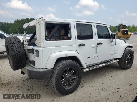 2015 Jeep Wrangler Unlimited Sahara with VIN 1C4HJWEG7FL671259, listed as a Copart auction lot 60151225 with 81,281 mi miles and Clean title. Bid and sale history available at DreamBid. Image 3.