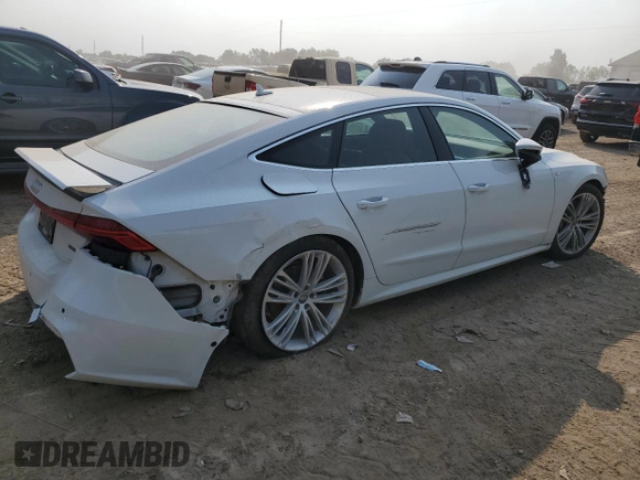 2019 Audi A7 Premium Plus с VIN WAUU2AF27KN094522, выставлен на аукционе Copart как лот 70035894 с пробегом 64 174 миль миль и На запчасти • Non repairable. История ставок и продаж доступна на DreamBid. Изображение 3.