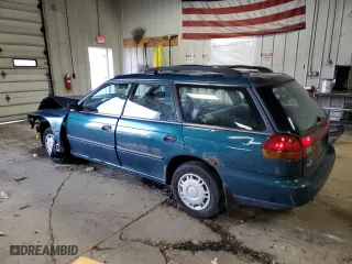 1997 Subaru Legacy Wagon L with VIN 4S3BK4356V7312453, listed as a Copart auction lot 46754805 with 166,941 mi miles and Non Repairable. Bid and sale history available at carsss.com. Image 2.
