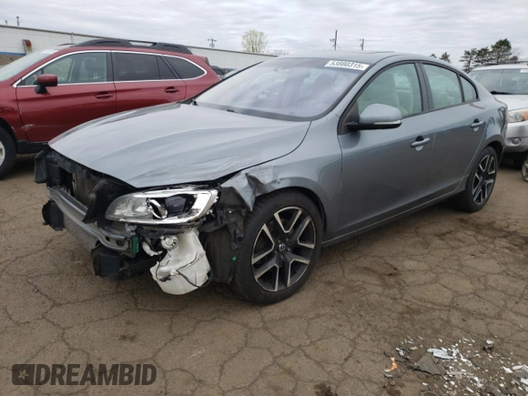2017 Volvo S60 Dynamic with VIN YV140MTL5H2420359, listed as a Copart auction lot 53880315 with 189,512 mi miles and Salvage Title. Bid and sale history available at carsss.com. Image 1.
