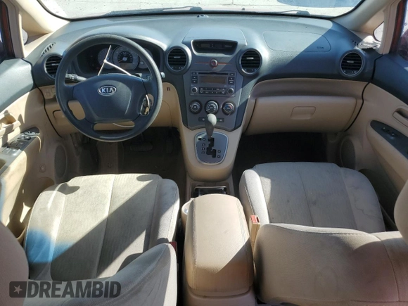 2007 Kia Rondo LX with VIN KNAFG525377063667, listed as a Copart auction lot 72430004 with 128,789 mi miles and Salvage Title. Bid and sale history available at carsss.com. Image 8.