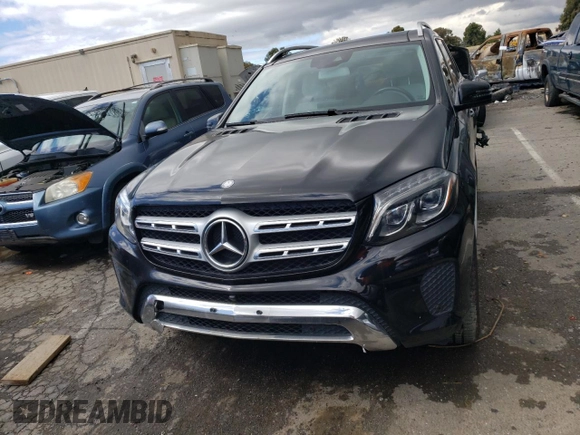 2017 Mercedes-Benz GLS with VIN 4JGDF6EE8HA809335, listed as a Copart auction lot 45687693 with 137,260 mi miles. Bid and sale history available at carsss.com. Image 5.
