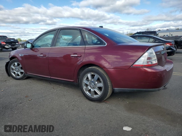 2008 Ford Taurus Limited with VIN 1FAHP25W68G166197, listed as a Copart auction lot 75201074 with 182,246 mi miles and Salvage Title. Bid and sale history available at carsss.com. Image 2.