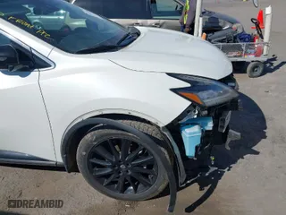 2023 Nissan Murano SV with VIN 5N1AZ2BJXPC105841, listed as a IAAI auction lot 41851868 with 57,212 mi miles. Bid and sale history available at carsss.com. Image 19.