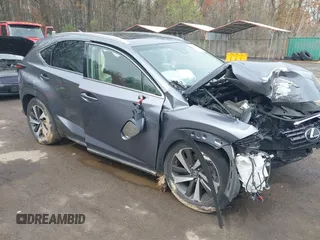 2019 Lexus NX 300 z VIN JTJBARBZ3K2194159, wystawiony jako IAAI lot #41965369 z przebiegiem 47 140 mil mil oraz . Historia ofert i sprzedaży dostępna na DreamBid. Obrazek 1.