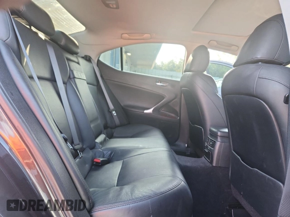 2007 Lexus IS 350 with VIN JTHBE262975014988, listed as a Copart auction lot 59887125 with 135,686 mi miles and Salvage title. Bid and sale history available at DreamBid. Image 10.