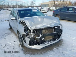 2018 Hyundai Elantra with VIN KMHH35LE6JU032388, listed as a IAAI auction lot 41020249 with 107,796 mi miles and . Bid and sale history available at DreamBid. Image 1.