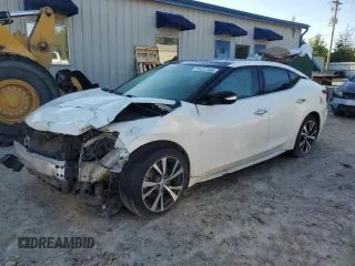 2016 Nissan Maxima SL z VIN 1N4AA6APXGC901231, wystawiony jako Copart lot #55237565 z przebiegiem Nie podano mil oraz Szkoda całkowita • Salvage title. Historia ofert i sprzedaży dostępna na DreamBid. Obrazek 1.