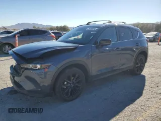 2023 Mazda CX-5 2.5 S Carbon Edition with VIN JM3KFBCM6P0280641, listed as a Copart auction lot 89353875 with 49,497 mi miles and Salvage Title. Bid and sale history available at carsss.com. Image 1.