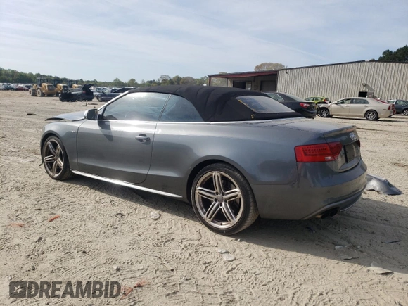 2013 Audi S5 Premium Plus z VIN WAUCGAFH6DN005589, wystawiony jako Copart lot #54307705 z przebiegiem 68 305 mil mil oraz Szkody całkowita. Historia ofert i sprzedaży dostępna na DreamBid. Obrazek 2.