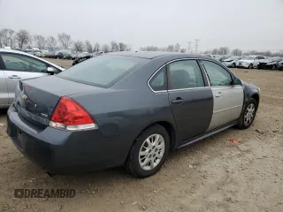 2011 Chevrolet Impala Police Police with VIN 2G1WD5EM3B1289799, listed as a Copart auction lot 85801544 with 246,075 mi miles and Salvage Title. Bid and sale history available at carsss.com. Image 3.