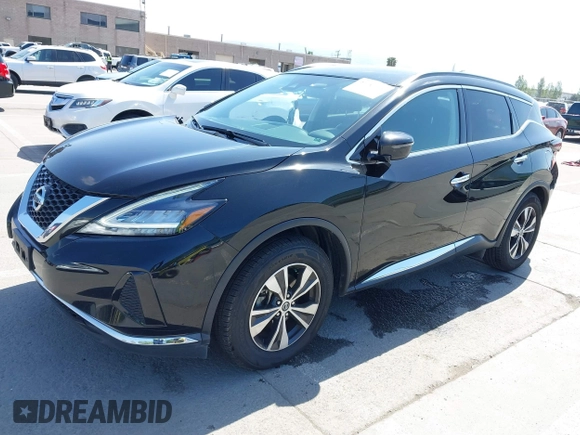 2020 Nissan Murano SV with VIN 5N1AZ2BS1LN104603, listed as a IAAI auction lot 42184170 with 79,916 mi miles and . Bid and sale history available at DreamBid. Image 18.