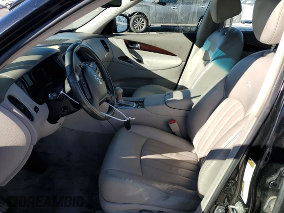 2010 Infiniti EX Journey with VIN JN1AJ0HR8AM755446, listed as a Copart auction lot 41478195 with 112,209 mi miles and Salvage Title. Bid and sale history available at DreamBid. Image 7.