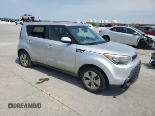 2015 Kia Soul with VIN KNDJN2A26F7796352, listed as a Copart auction lot 53235535 with 0 mi miles and Salvage Title. Bid and sale history available at carsss.com. Image 4.