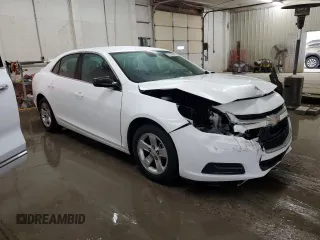 2015 Chevrolet Malibu LS with VIN 1G11B5SL4FF219724, listed as a Copart auction lot 52185685 with 118,567 mi miles and Salvage Title. Bid and sale history available at DreamBid. Image 4.