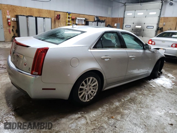 2011 Cadillac CTS Sedan Luxury with VIN 1G6DG5EY7B0155501, listed as a Copart auction lot 42505625 with 107,222 mi miles and Clean Title. Bid and sale history available at carsss.com. Image 3.