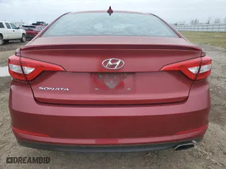 2016 Hyundai Sonata 2.4L SE with VIN 5NPE24AF8GH380289, listed as a Copart auction lot 45896485 with 150,690 mi miles and Salvage Title. Bid and sale history available at carsss.com. Image 6.