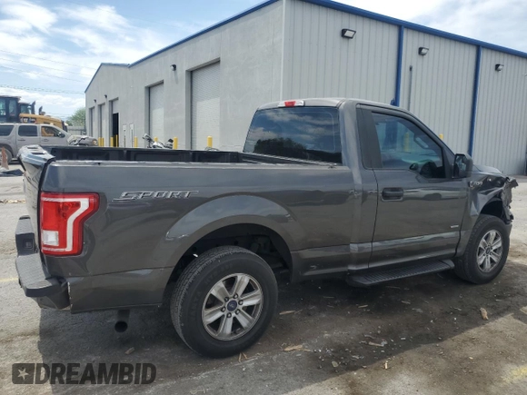 2017 Ford F-150 XL z VIN 1FTMF1CP5HKE20321, wystawiony jako Copart lot #57850035 z przebiegiem 179 640 mil mil oraz Szkoda całkowita • Salvage title. Historia ofert i sprzedaży dostępna na DreamBid. Obrazek 3.