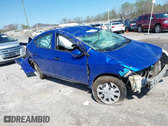 2016 Nissan Versa S Plus with VIN 3N1CN7AP8GL911499, listed as a IAAI auction lot 41990604 with Not Provided miles and . Bid and sale history available at DreamBid. Image 1.