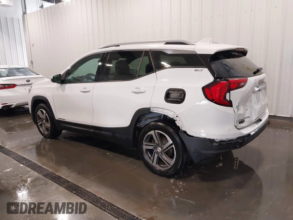 2020 GMC Terrain SLT with VIN 3GKALVEV5LL236894, listed as a IAAI auction lot 42177466 with 103,524 mi miles and . Bid and sale history available at DreamBid. Image 3.