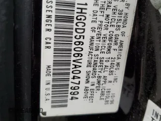 1997 Honda Accord Special Edition with VIN 1HGCD5606VA047994, listed as a Copart auction lot 46294265 with 226,805 mi miles and Salvage Title. Bid and sale history available at carsss.com. Image 12.