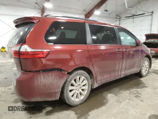 2015 Toyota Sienna Ltd with VIN 5TDDK3DC6FS118478, listed as a Copart auction lot 47100715 with 137,236 mi miles and Salvage Title. Bid and sale history available at carsss.com. Image 3.