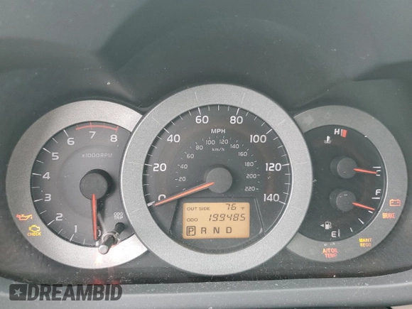 2007 Toyota RAV4 Limited with VIN JTMBD31V175097098, listed as a Copart auction lot 53493935 with 199,485 mi miles and Clean Title. Bid and sale history available at carsss.com. Image 9.