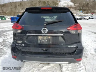 2017 Nissan Rogue SL with VIN 5N1AT2MV7HC852493, listed as a Copart auction lot 89066375 with 146,342 mi miles and Salvage Title. Bid and sale history available at carsss.com. Image 6.