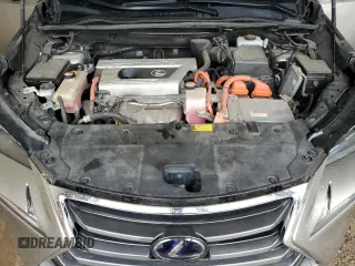 2015 Lexus NX 300h with VIN JTJYWRBZ2F2005535, listed as a Copart auction lot 58945035 with 110,363 mi miles and Salvage title. Bid and sale history available at DreamBid. Image 12.