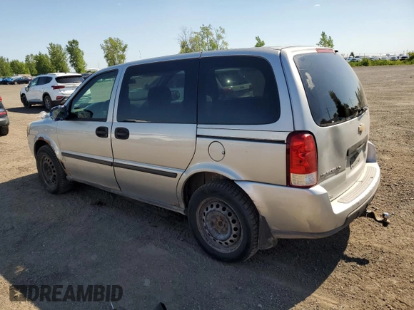 2007 Chevrolet Uplander LS z VIN 1GNDU23167D152297, wystawiony jako Copart lot #63418094 z przebiegiem 177 721 mil mil oraz Szkoda całkowita • Salvage title. Historia ofert i sprzedaży dostępna na DreamBid. Obrazek 2.