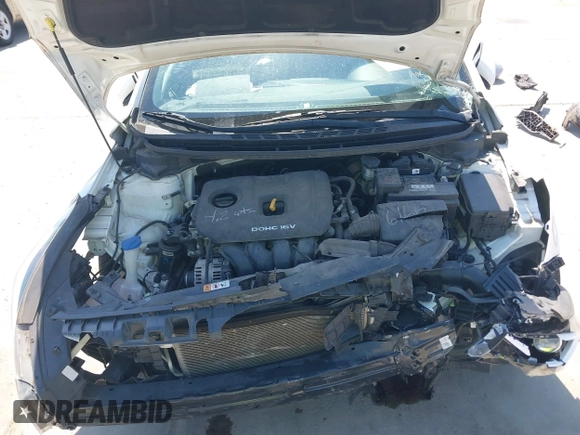 2017 Kia Forte LX with VIN 3KPFK4A7XHE016765, listed as a IAAI auction lot 40540016 with 126,264 mi miles. Bid and sale history available at carsss.com. Image 10.