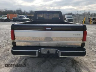 1991 Ford F-150 with VIN 1FTEF15N9MLA28124, listed as a Copart auction lot 83220464 with 49,411 mi miles and Salvage Title. Bid and sale history available at carsss.com. Image 6.