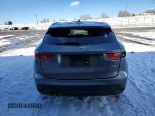 2018 Jaguar F-Pace 20d Premium with VIN SADCJ2FN2JA260943, listed as a Copart auction lot 83870134 with 84,396 mi miles and Salvage Title. Bid and sale history available at DreamBid. Image 6.