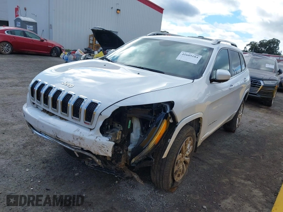 2017 Jeep Cherokee Overland z VIN 1C4PJMJS9HW631941, wystawiony jako IAAI lot #41605184 z przebiegiem 19 162 mil mil oraz . Historia ofert i sprzedaży dostępna na DreamBid. Obrazek 18.