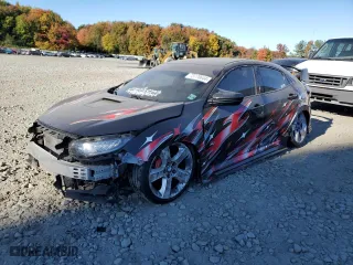 2019 Honda Civic Type R Touring with VIN SHHFK8G79KU203428, listed as a Copart auction lot 73770644 with 0 mi miles and Salvage Title. Bid and sale history available at carsss.com. Image 1.