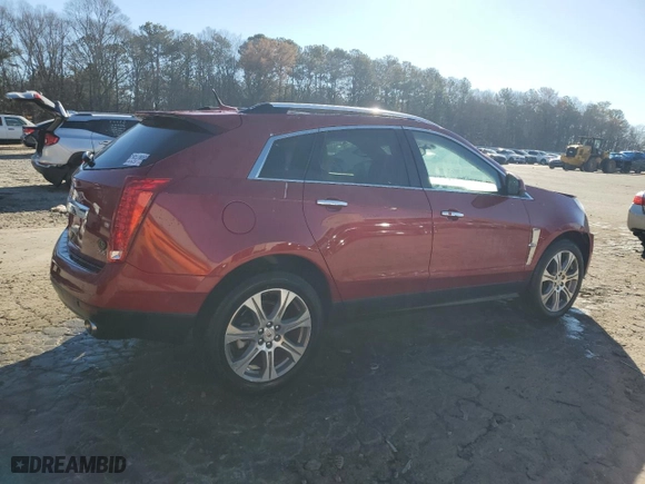 2012 Cadillac SRX Premium Collection with VIN 3GYFNCE36CS576845, listed as a Copart auction lot 46404155 with 142,537 mi miles and Salvage Title. Bid and sale history available at carsss.com. Image 3.