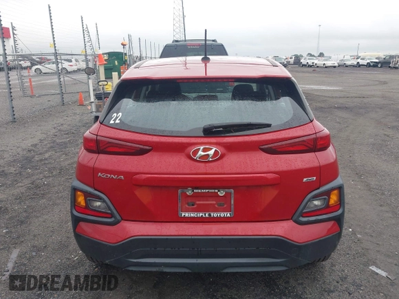 2021 Hyundai Kona SE z VIN KM8K1CAA4MU633934, wystawiony jako IAAI lot #42157313 z przebiegiem 87 714 mil mil oraz . Historia ofert i sprzedaży dostępna na DreamBid. Obrazek 16.