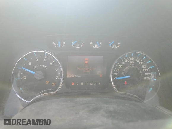 2013 Ford F-150 XL with VIN 1FTNF1EF0DKD31954, listed as a Copart auction lot 47823055 with 110,955 mi miles and Salvage title. Bid and sale history available at DreamBid. Image 9.